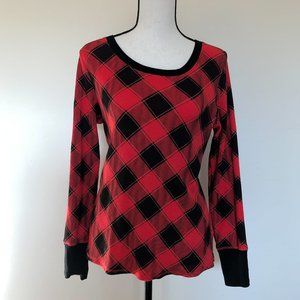 Victoria's Secret Plaid Long Sleeve Shirt NWT